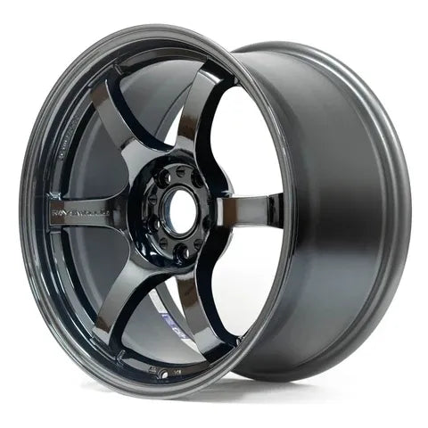 Rays Gramlight 57DR - 18X9.5 / +38 / 5X114.3 - Dark Blue Chrome Coating (NC) *Set of 4*