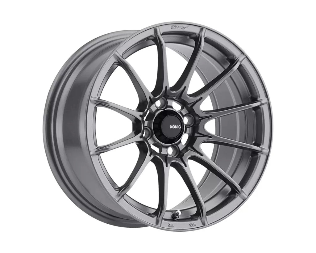 Konig Dial In Matte Grey Wheel 15x8 4x100 25