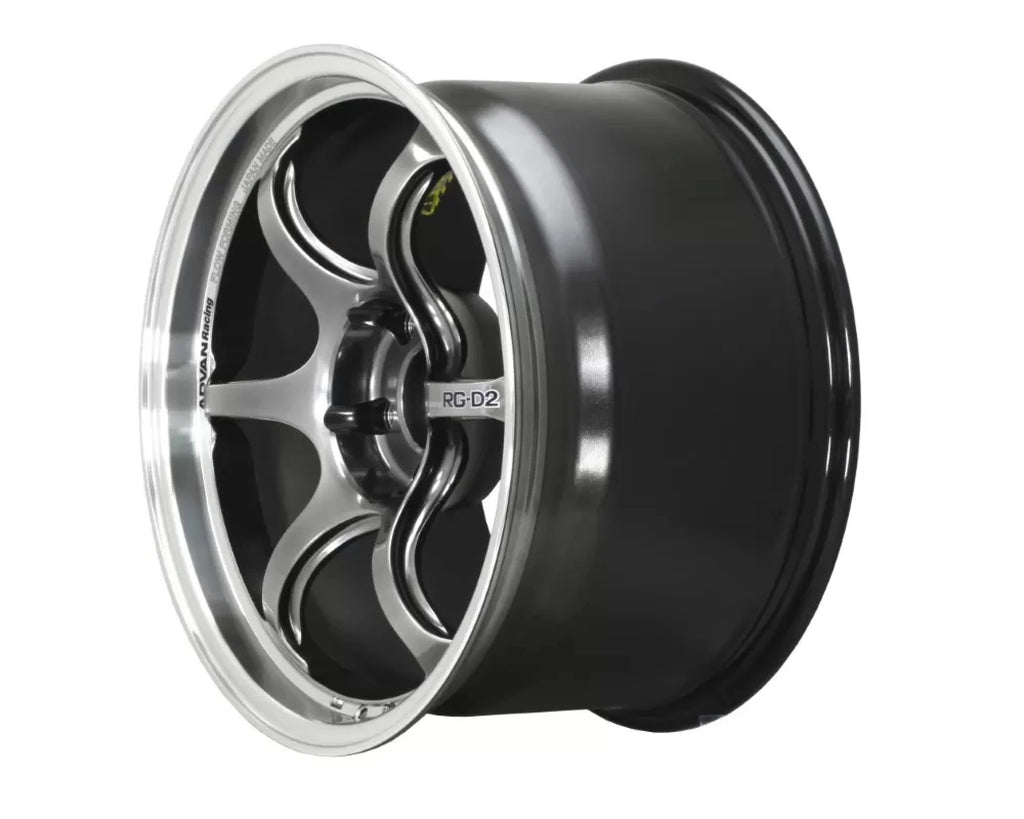 Advan RG-D2 Wheel 15x8 4x100 35mm Machining & Racing Hyper Black