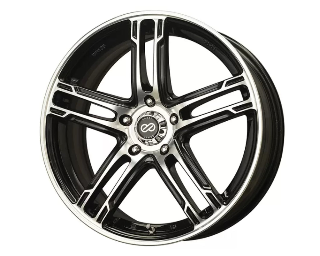 Enkei FD-05 Wheel Performance Series Black Machined 17x7 4x100 40mm