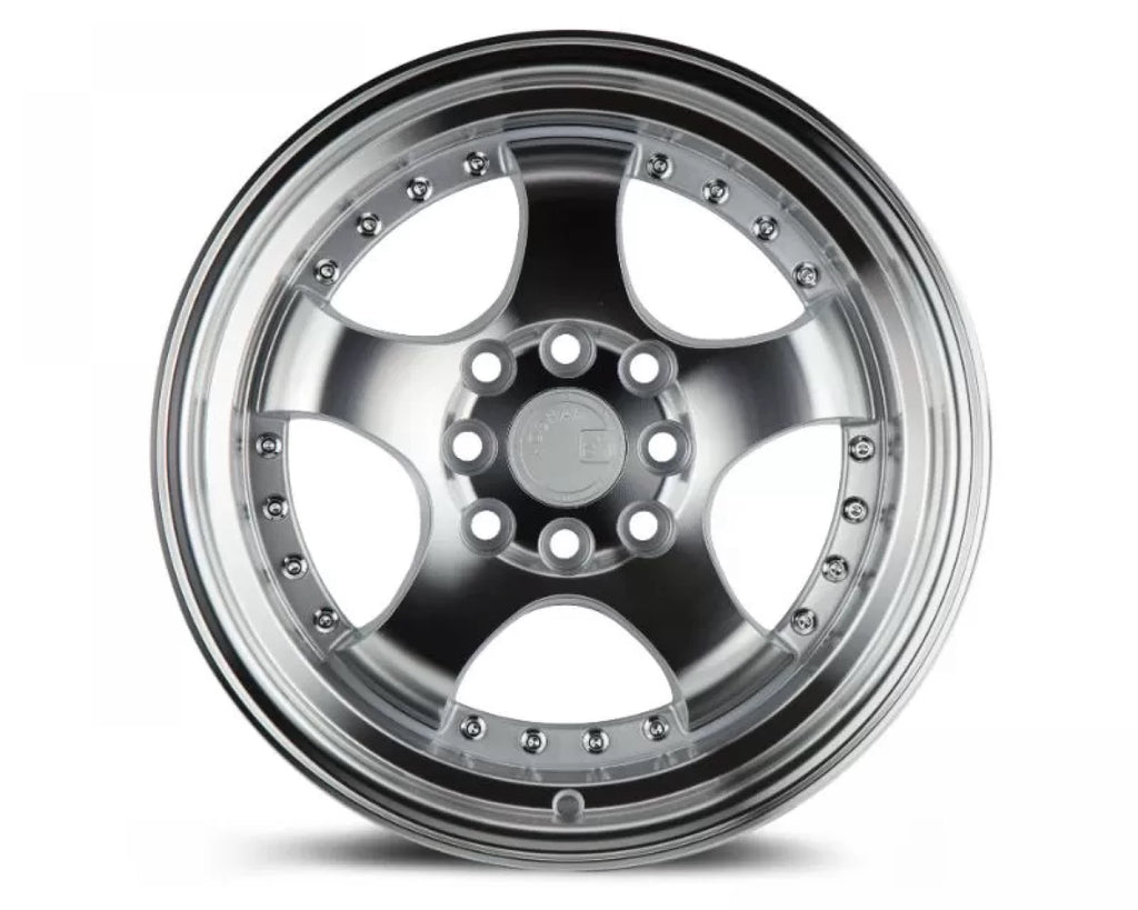 AodHan Wheels AH03 Wheel 16x8 4x100/114.3 15 Silver Machined Face And Lip