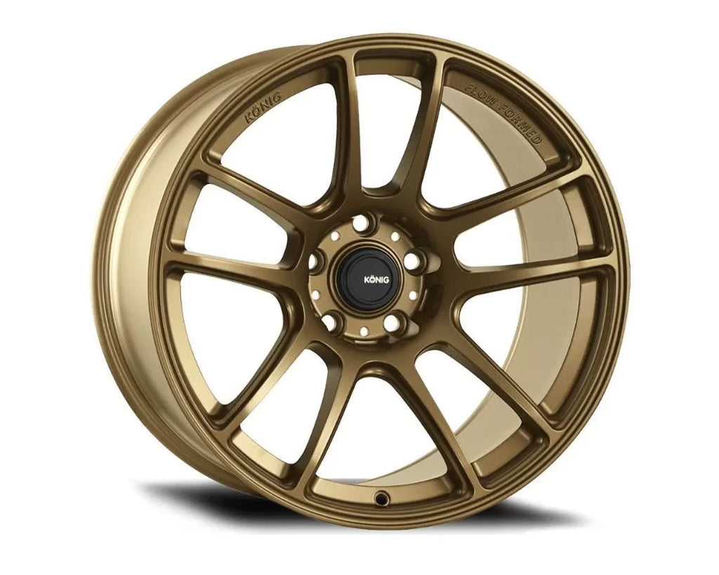 Konig Heliogram Wheels 15x7 4x100 35mm Matte Bronze