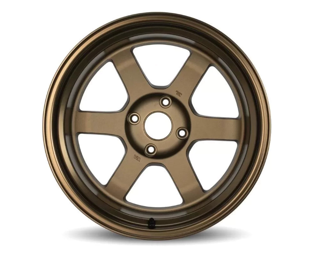 Volk Racing TE37V Wheel 17x8.5 4x100 30mm Bronze