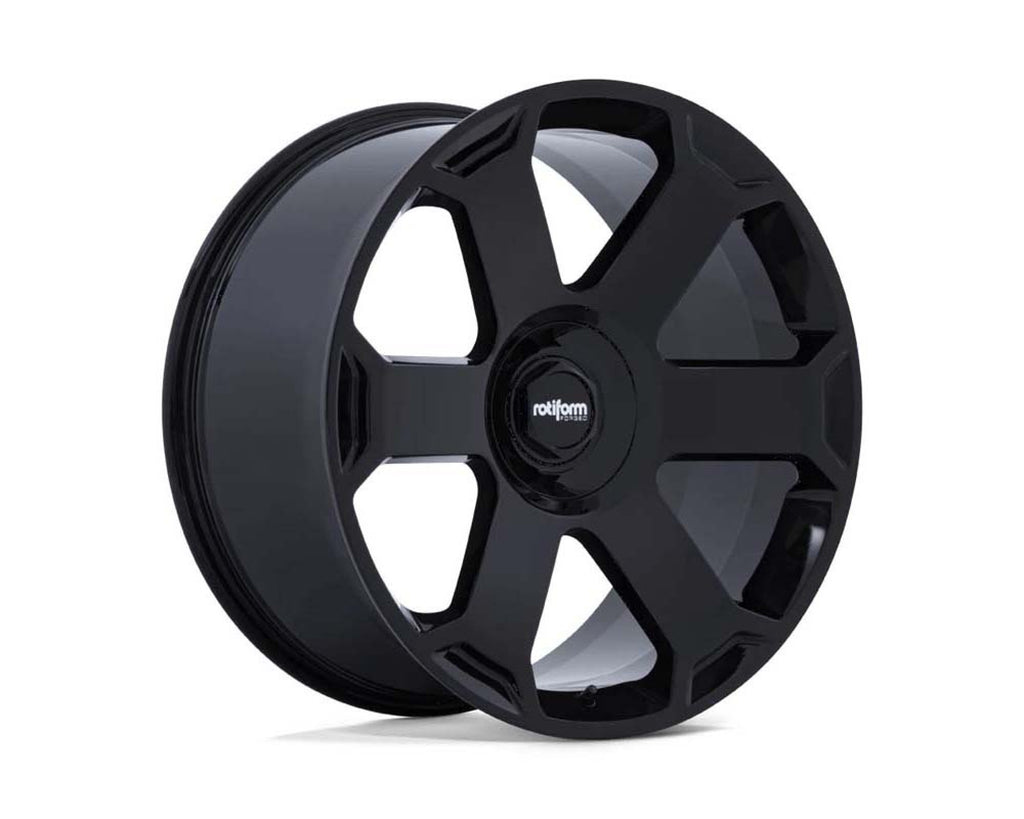 Rotiform AVS Wheel 22x10.5 5x112 10mm Gloss Black