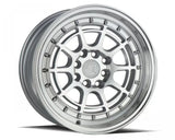 AodHan Wheels AH04 Wheel 15x8 4x100/114.3 20 Silver Machined Face And Lip