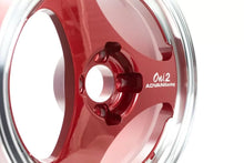 Load image into Gallery viewer, Advan Oni2 Wheel 15x8 4x100 30mm Machining &amp; Racing Candy Red