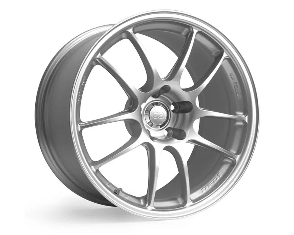 Enkei PF01 Wheel Racing Series Silver 15x8 4x100 35mm