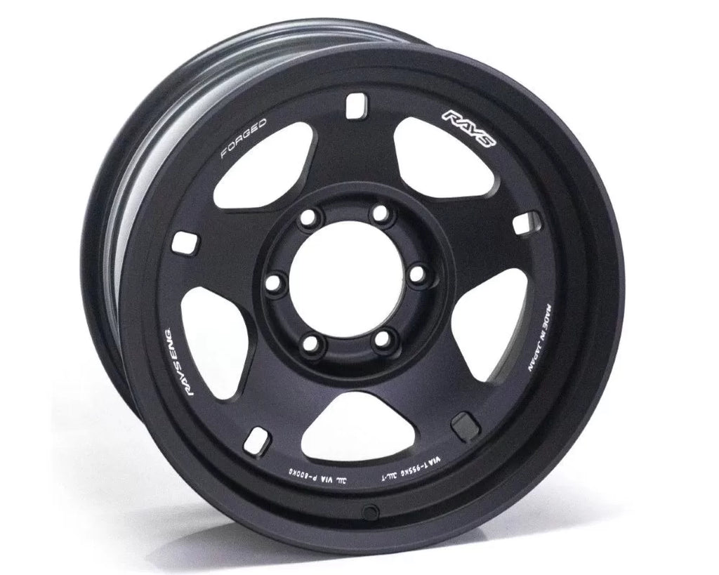 Rays 05X Wheel 17x8.5 6x139.7 -10mm Blast Black 2