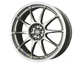 Enkei J10 Silver with Machined Lip Wheel 17x7 4x100