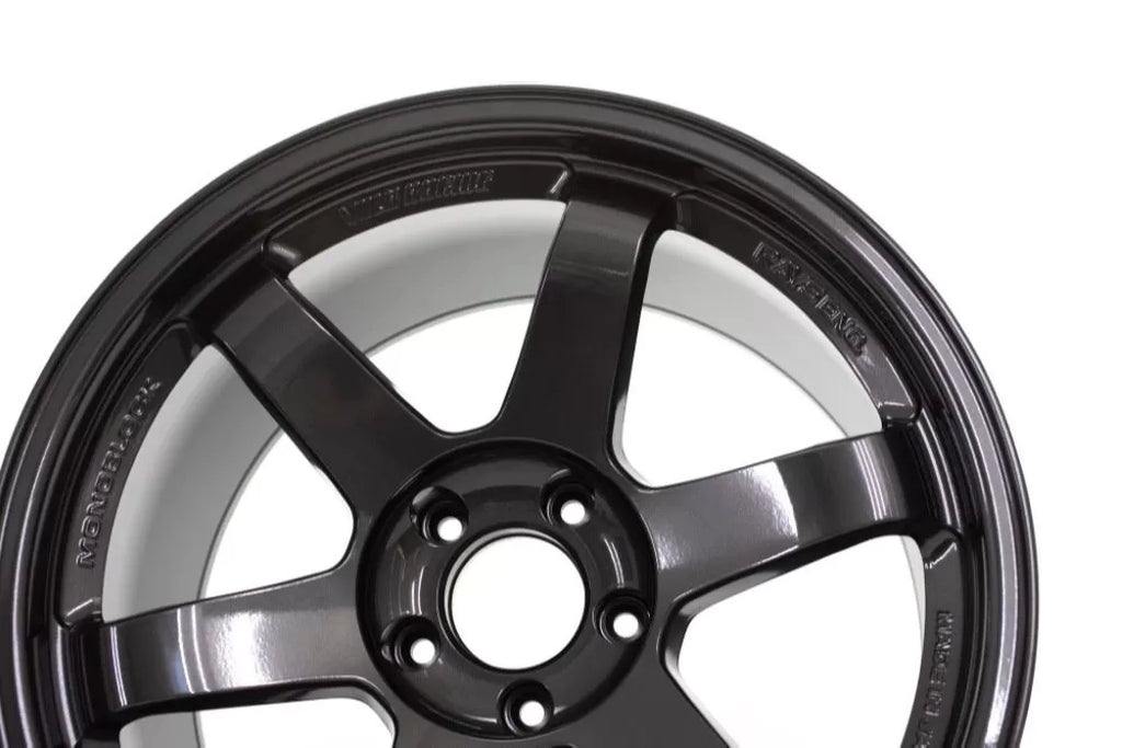 Volk Racing TE37 SL Wheel 15x8 4x100 35mm Diamond Black