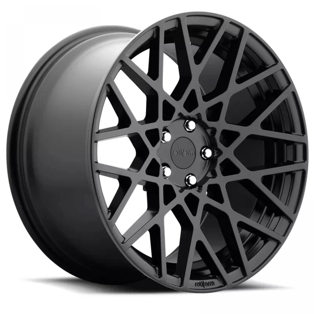 Rotiform BLQ Cast Monoblock Wheel 18x8.5 5x114.3 38mm Matte Black