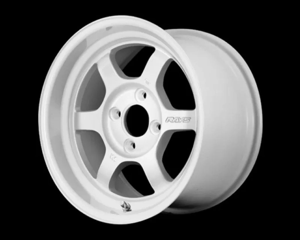 Volk Racing TE37V 2324 Wheel 14x8 4x100 25mm Dash White