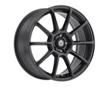 Konig Runlite Matte Black Wheel 17x7.5 4x100 45