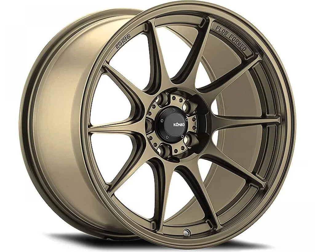 Konig Dekagram Wheel 15x9 4X100 Et35 Gloss Bronze